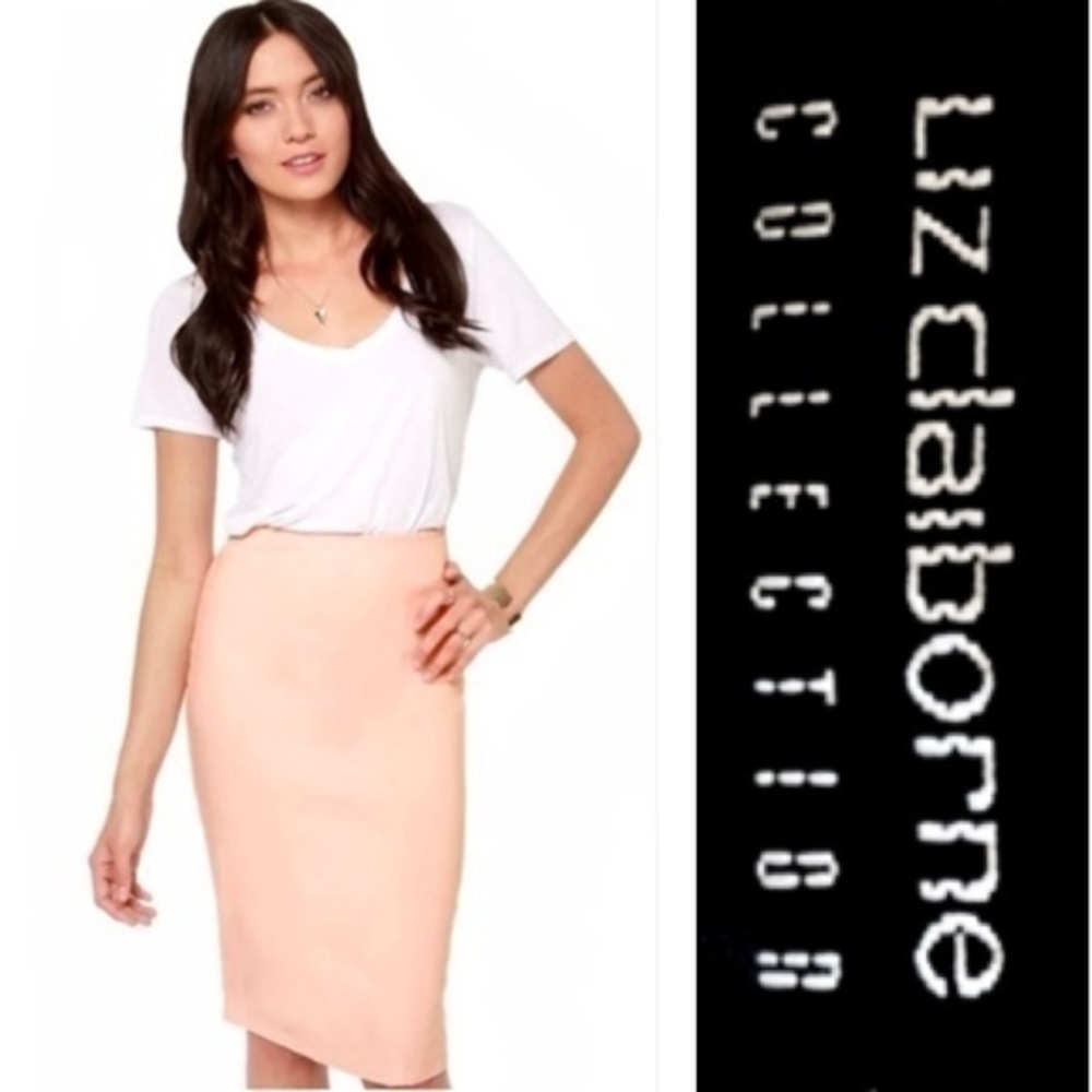 Liz Claiborne Peach Skirt!
